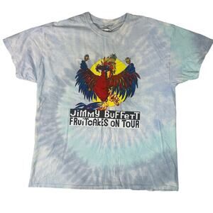 Vtg 90s Jimmy Buffet Fruitcakes on Tour Single Stitch Colortone Mens Tee Sz XL